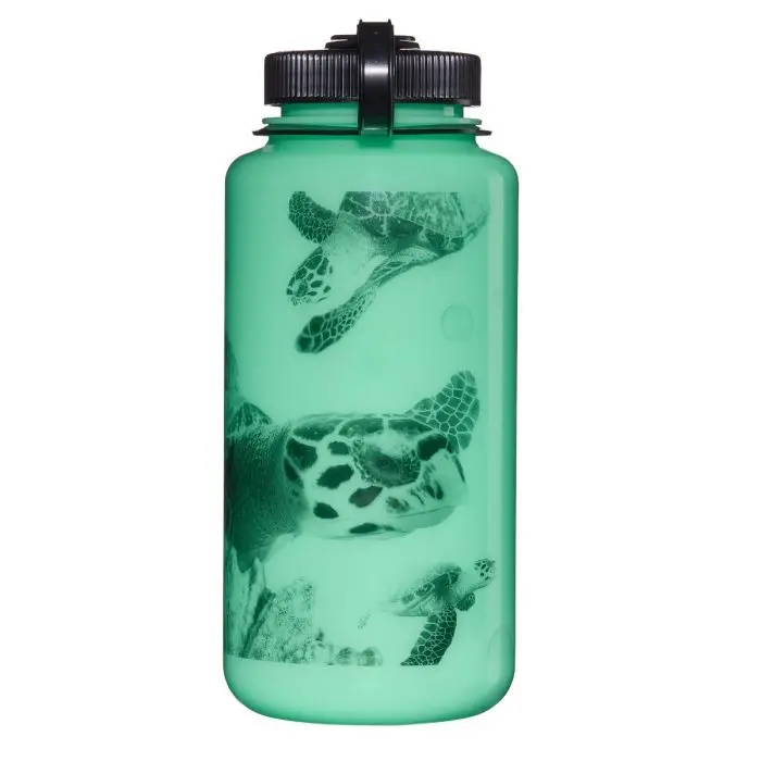 Nalgene Wide-Mouth 32 oz Sustain Water Bottle – Glo Wyld Edition