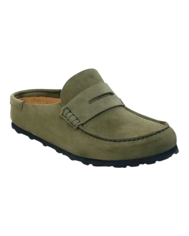 Naples Thyme Wrapped Suede Leather Shoes
