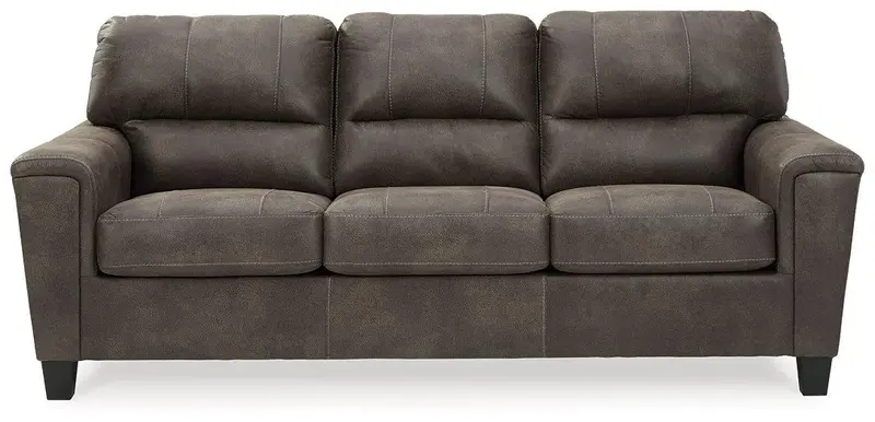 Navi Convertible Sofa Bed with Memory Foam Mattress