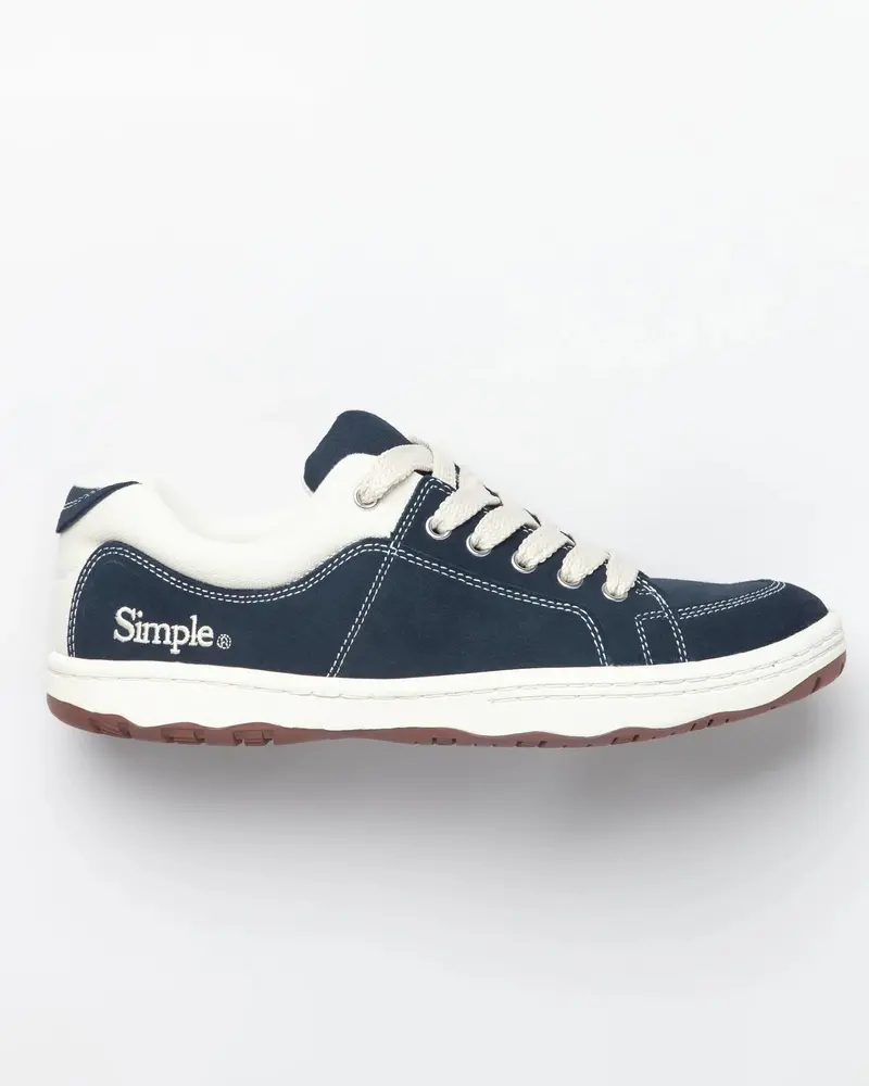 Navy Suede OS Shoes
