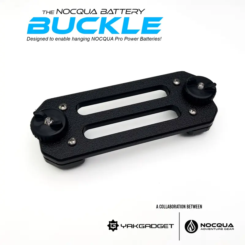 Nocqua YAKGADET-Compatible Kayak Battery Mounting Buckle