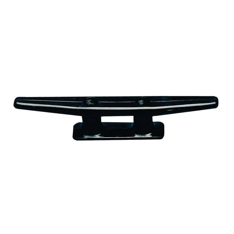 Nuova Rade 43390 – 180mm Open-Base Polyamide Cleat – Black Marine Mooring Fitting