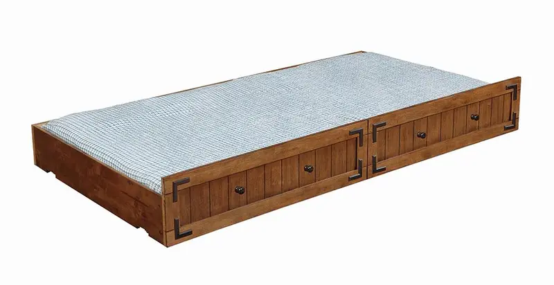 Oakdale Rustic Honey Storage Trundle