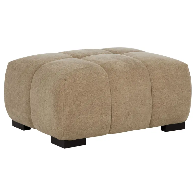 Octavia Matching Fabric Ottoman