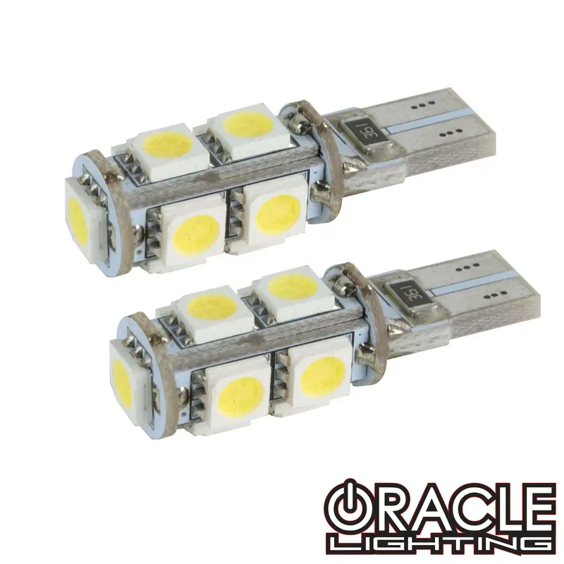 Oracle T10 9-LED 3-Chip SMD Interior Bulbs – Pair