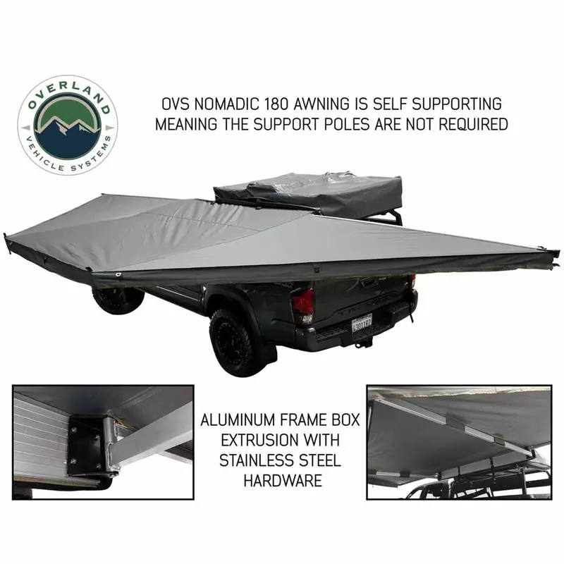 Overland Vehicle Systems HD Nomadic 180° Awning