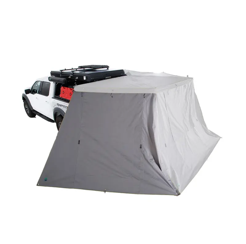 Overland Vehicle Systems HD Nomadic 270° Awning Wall – Passenger Side (3-Person)