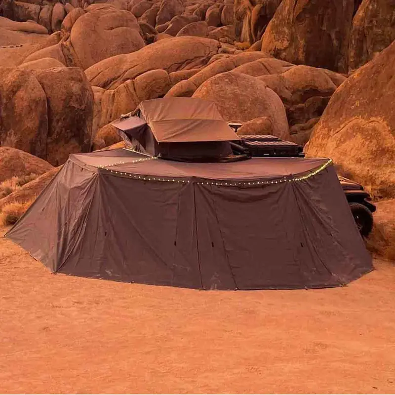 Overland Vehicle Systems Nomadic 270° Three-Piece Awning Wall Kit