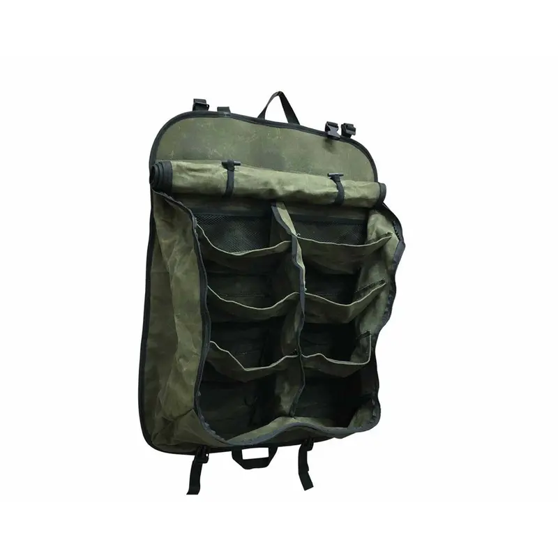 Overland Vehicle Systems Waxed Canvas Camping Gear Storage Bag #16