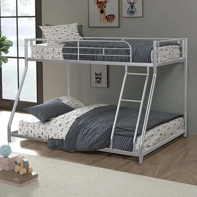 Panos Twin-over-Full Metal Bunk Bed Frame