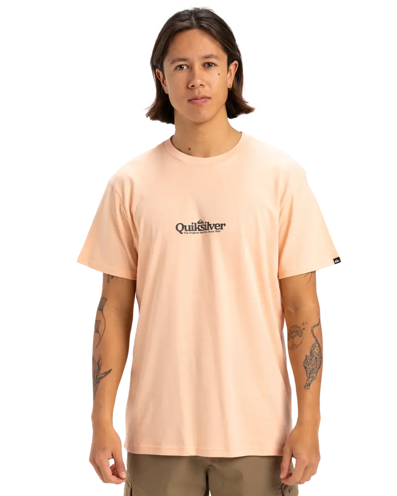 Peach Parfait Fineline Soft Cotton T-Shirt