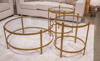 Pearlox Nesting Side Table Set (3 Pieces)