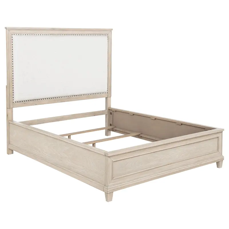 Pembroke Panel-Style Bed Frame with Classic Lines