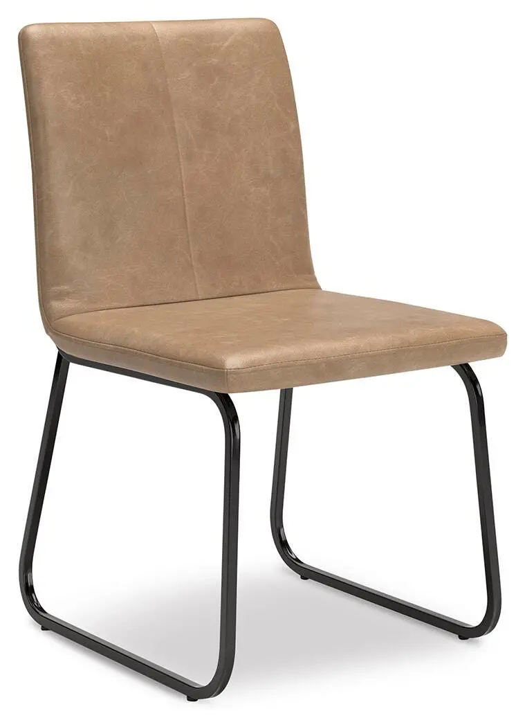 Pharwynn Ergonomic Dining Chair – Upholstered Seat & Tapered Legs