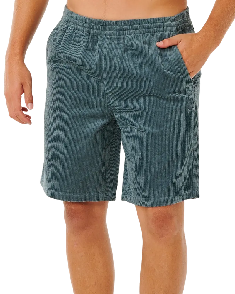 Pine Night Premium Surf Cord Volley Shorts