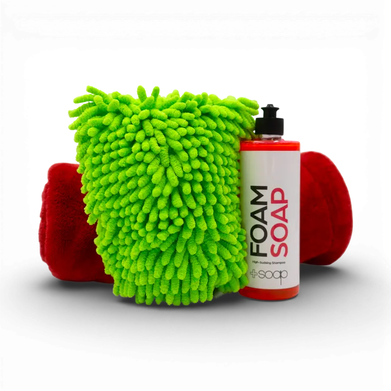 Plus Soap Car Wash & Dry Complete Kit