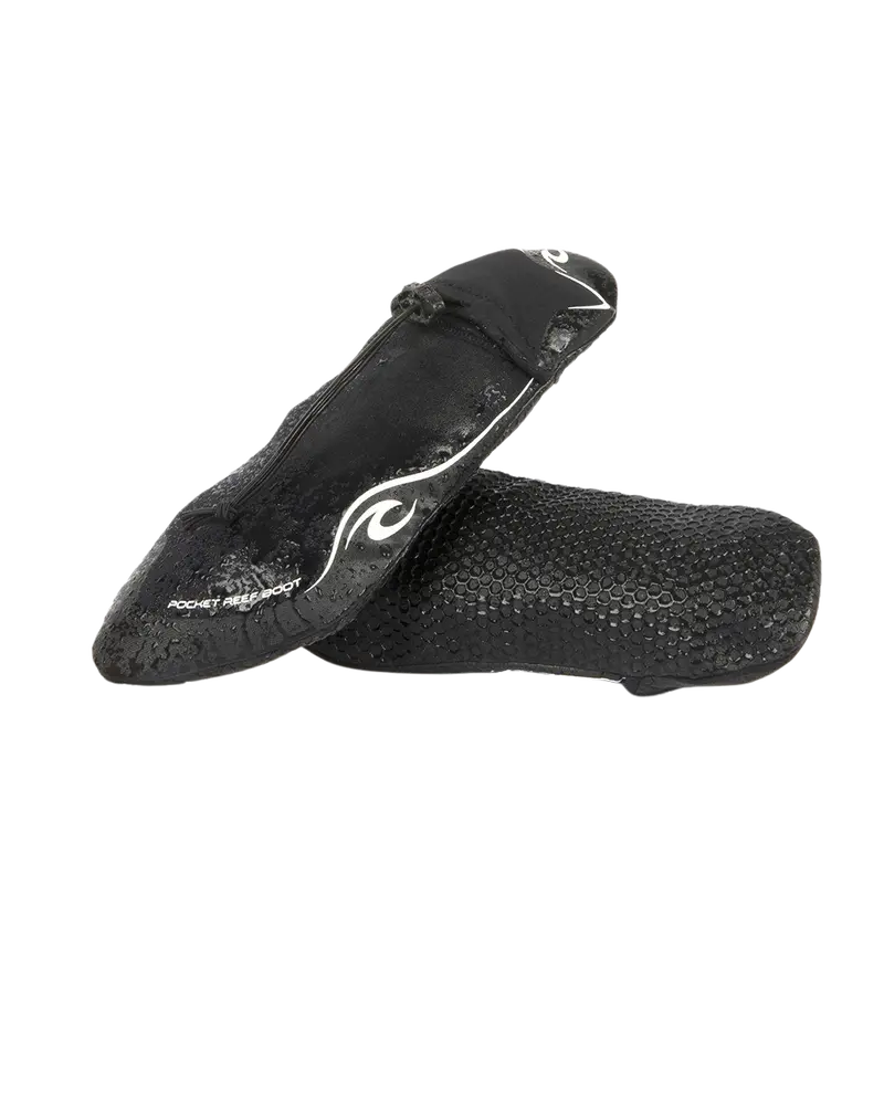 Pocket Reef 1mm Neoprene Wetsuit Boots – Black