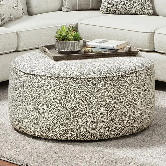 POCKLINGTON Tufted Ottoman – Matching Footrest and Storage Option