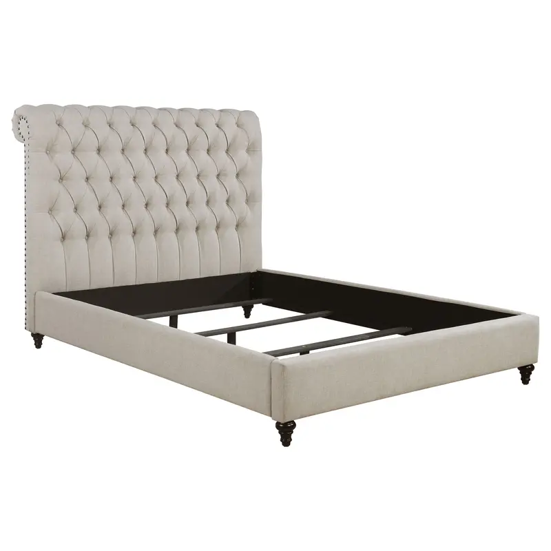 Queen-Sized Upholstered Headboard – Soft-Textured Finish