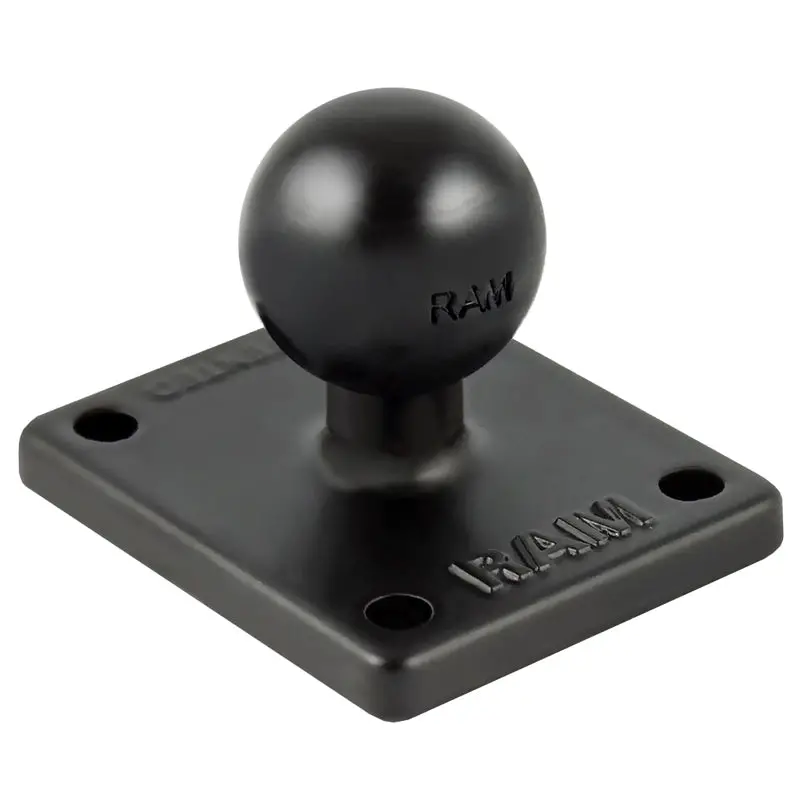 RAM Mounts Ball Adapter with AMPS-Compatible Mounting Plate