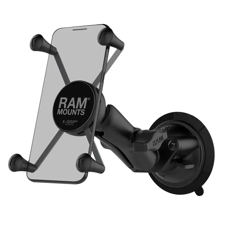 RAM X-Grip Large Phone Mount with Twist-Lock Suction Cup – Medium Size
