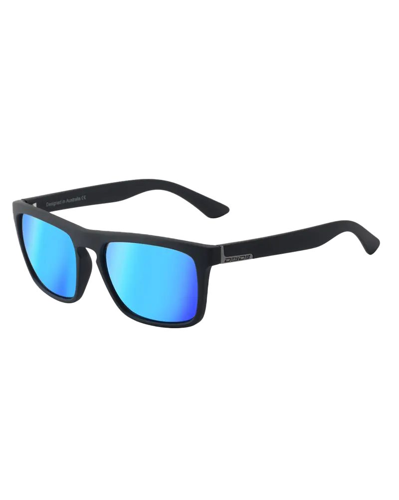 Ranger Black-and-Blue Polarized Sunglasses
