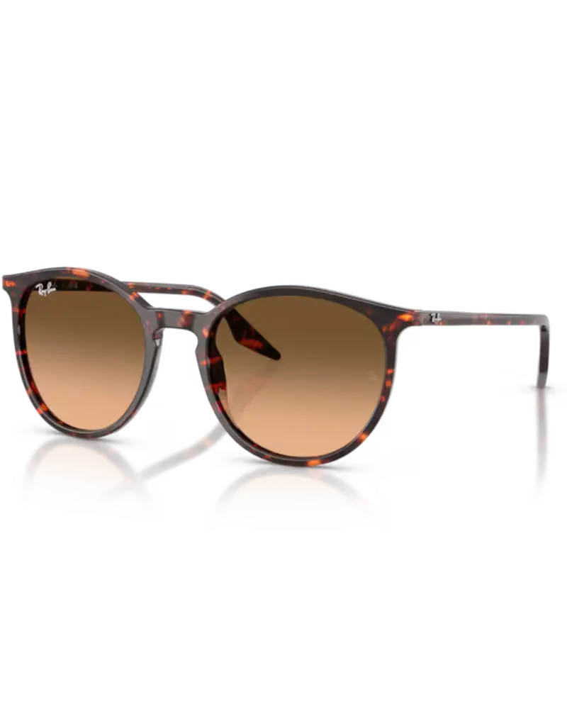 Ray-Ban RB2204 Sunglasses – Polished Red-Havana Tortoiseshell Frame