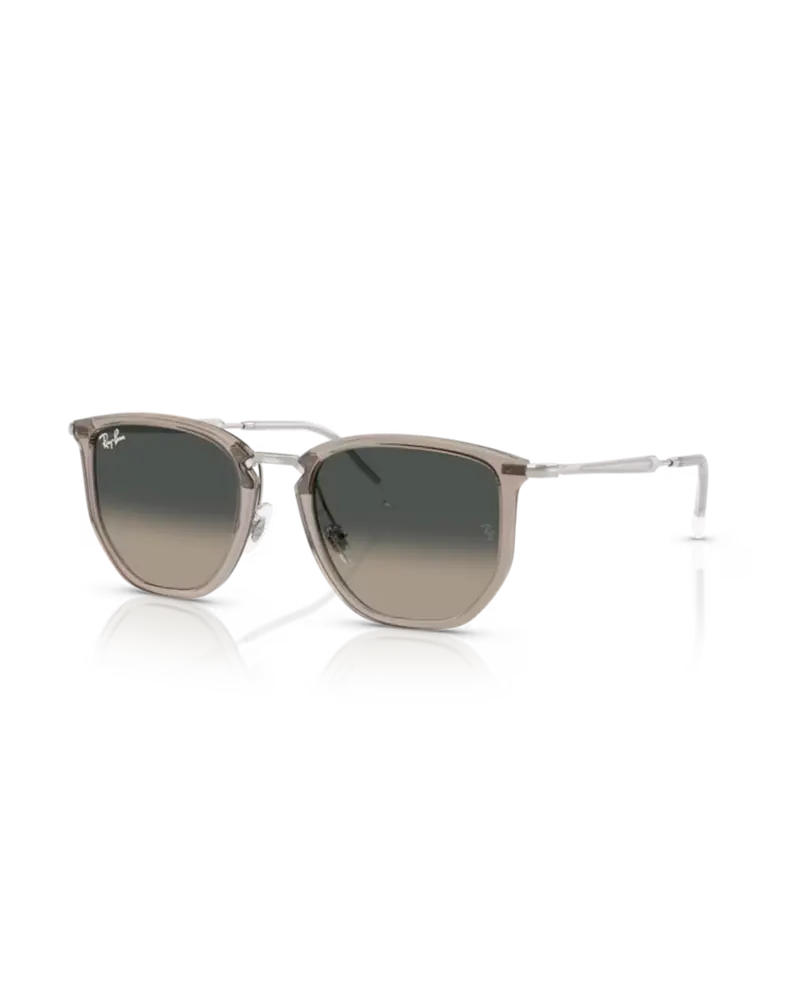Ray-Ban RB4451 Sunglasses – Polished Clear Grey Acetate Frame