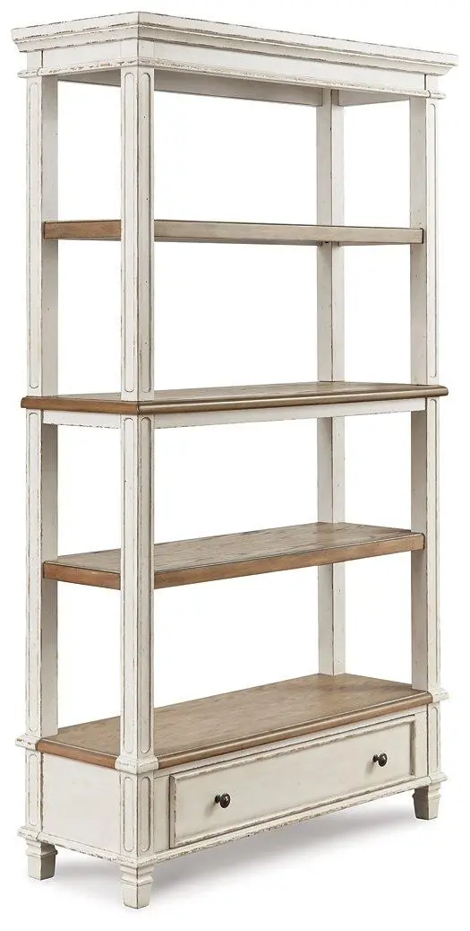 Realyn 75-Inch Open Bookcase Shelving Unit