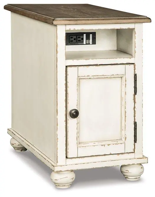 Realyn Compact Chairside End Table