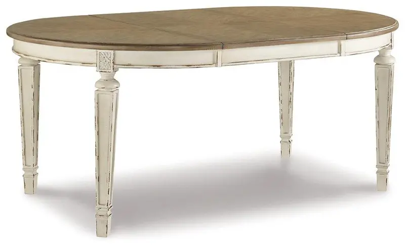 Realyn Extendable Dining Table (Expandable to 96″)