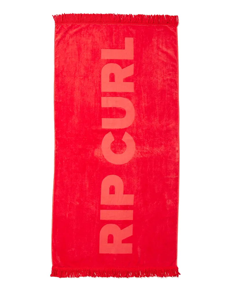 Red Premium Microfiber Surf Beach Towel