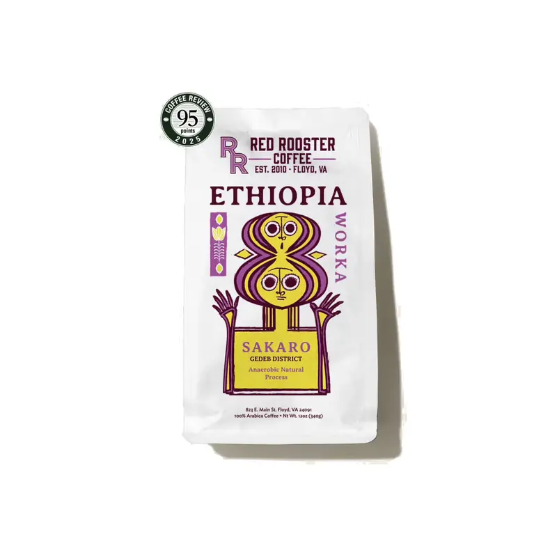 Red Rooster Ethiopia Worka Sakaro Anaerobic Natural Coffee