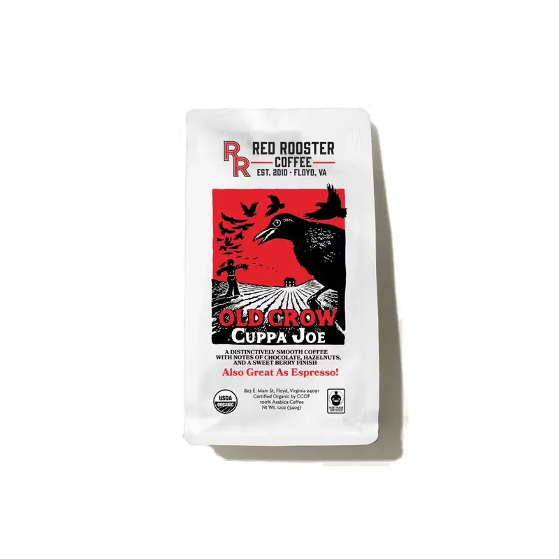 Red Rooster Organic Old Crow Cuppa Joe Coffee