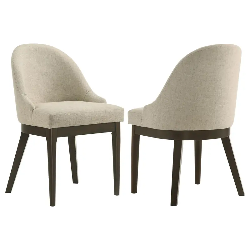 Reseda Dining Side Chair with Contemporary Silhouette