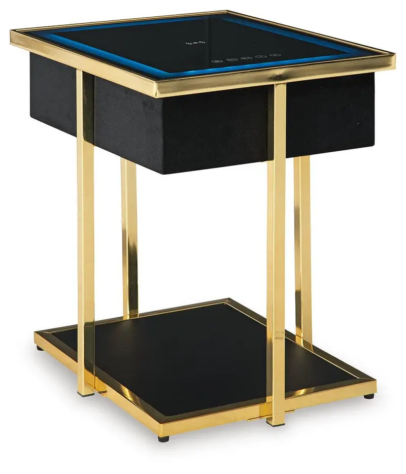 Rexwell Bluetooth Accent Table with Built-in Speaker