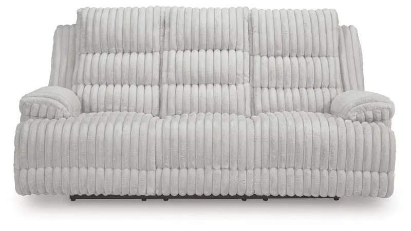 Rhines Falls Power Recliner Sofa with Built-In Drop Table