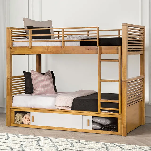 Richland Twin-over-Twin Bunk Bed Frame