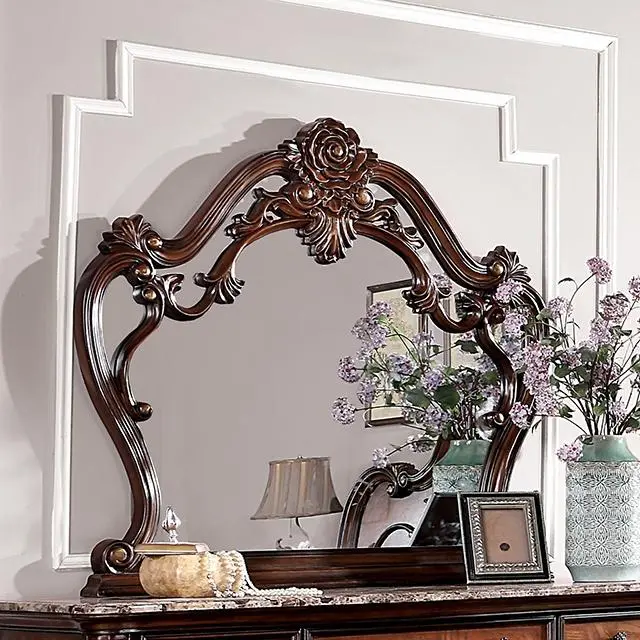Rosewood Full-Length Wall Mirror