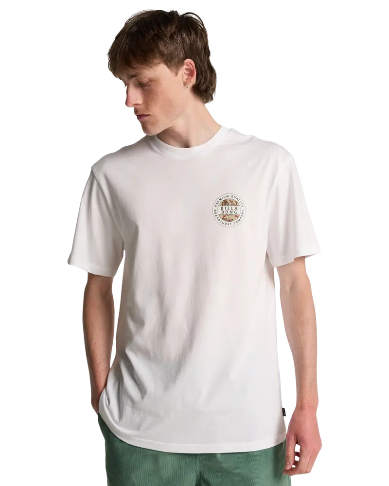 Rotor Minimalist T-Shirt in Crisp White