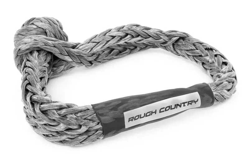 Rough Country 7/16-Inch Soft Shackle – Lightweight Synthetic Recovery Loop