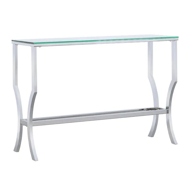 Saide Minimalist Console Table with Metal Legs