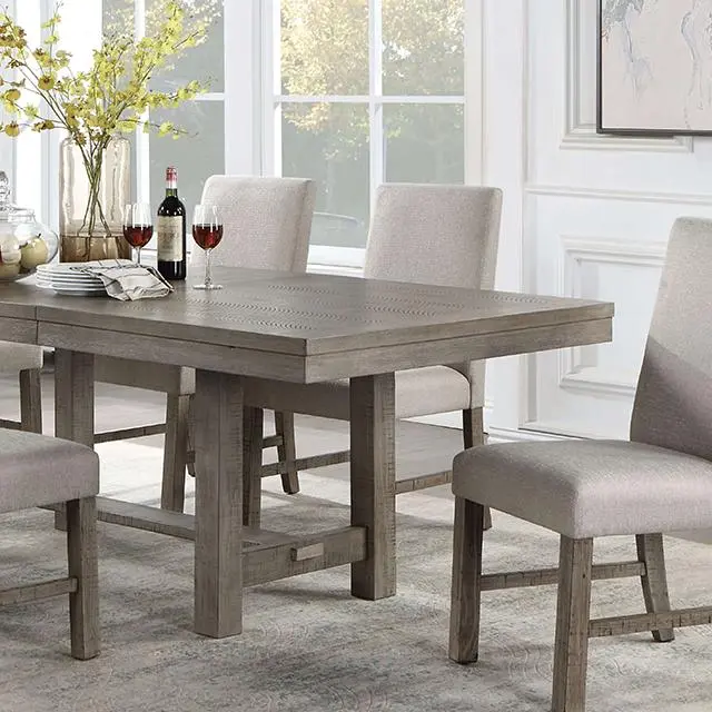 San Antonio Extendable Dining Table with 18-Inch Leaf