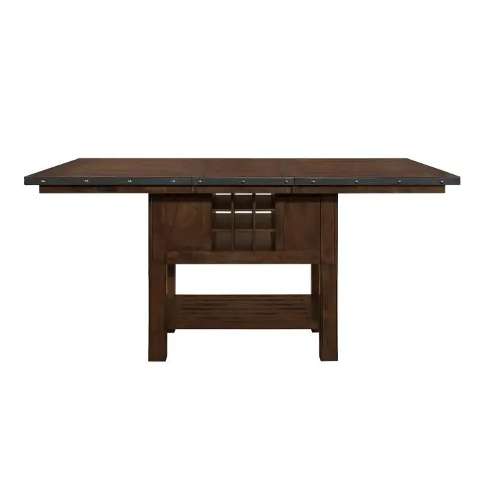Schleiger Dark Brown Counter-Height Dining Table (5400-36XL*)