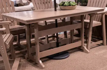 Seacliff Beach Counter-Height Outdoor Dining Table for Entertaining
