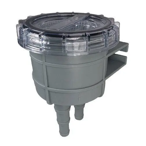 Seaflo SWF02 Seawater Strainer – 1/2″ to 3/4″ Threaded Inlet, Marine-Grade Housing