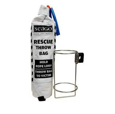 Seago MOB Rescue Throw Line Kit – 30-Meter Floating Rope with Buoy & Bag