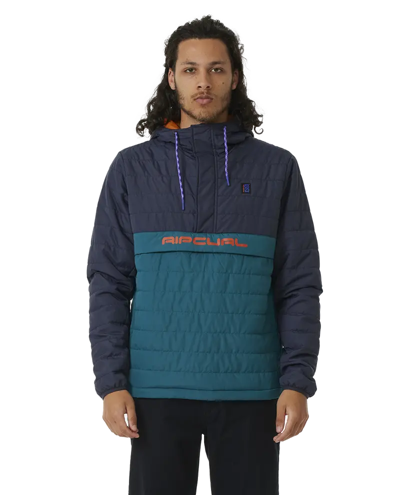 Search Anorak Insulated Puffer Jacket – Purple Night Hue