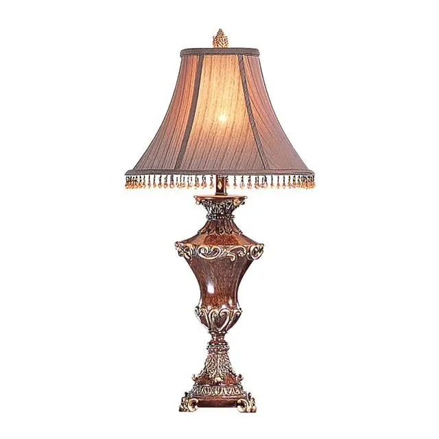 Selma Beige and Gold Accent Table Lamp – 2 per Carton