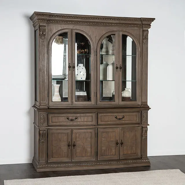 Seven Oaks Hutch and Buffet Combo